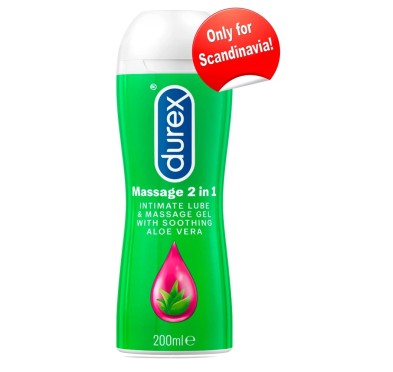 Durex Play 2in1 - Żel Aloesowy Masujący I Smarujący 200ml